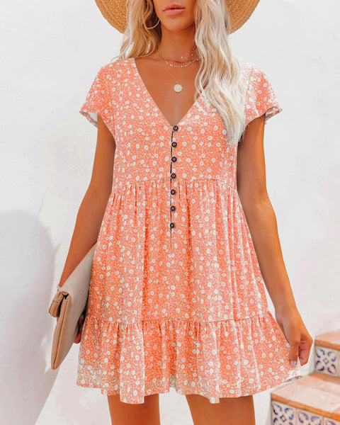 Lara foral babydoll