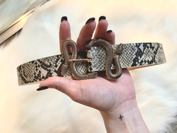 Gold Medusa Belt